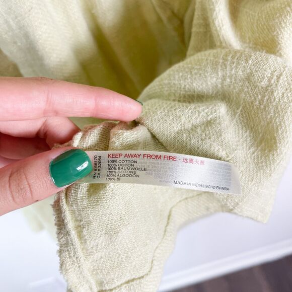 Free People NWT Yellow Pietro Tie Back Romper Size S - Picture 5 of 6